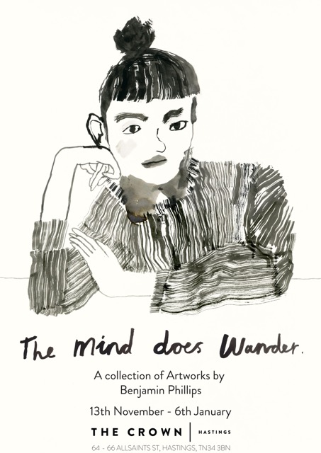 Poster for Benjamin Phillips: The Mind Does Wander