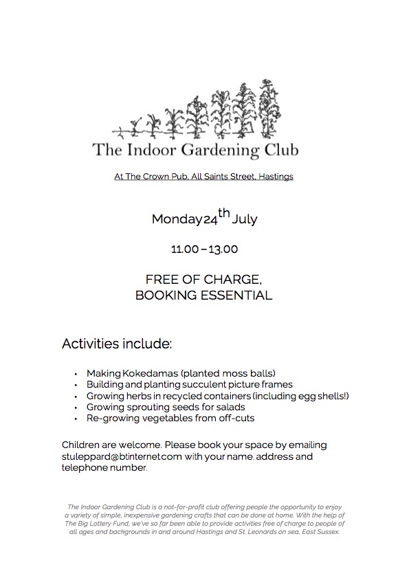 Poster for The Indoor Gardening Club