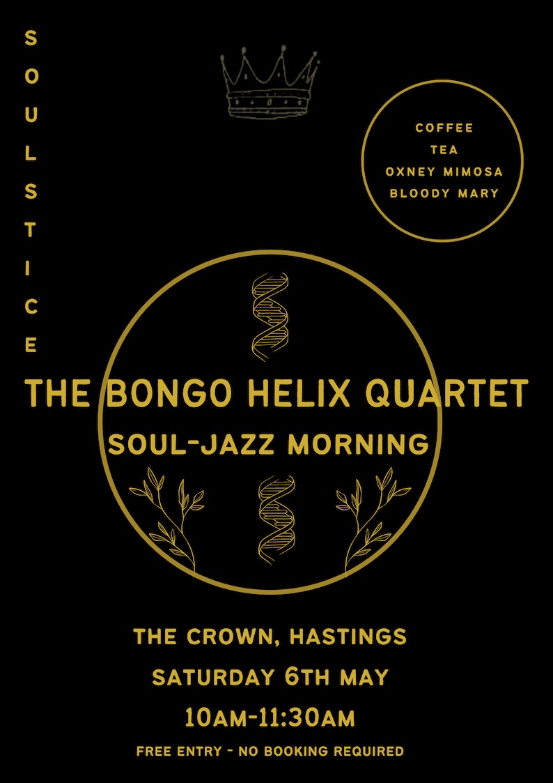 Poster for The Bongo Helix Quartet