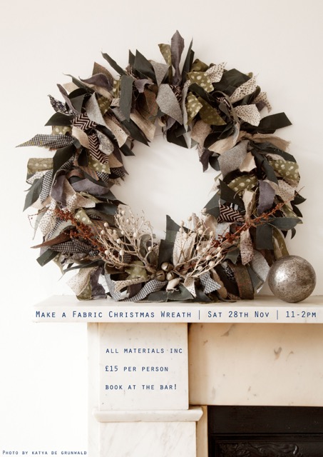Poster for Make a Fabric Christmas Wreath