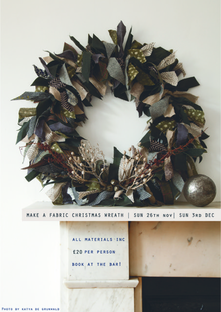 Poster for Make a Fabric Christmas Wreath