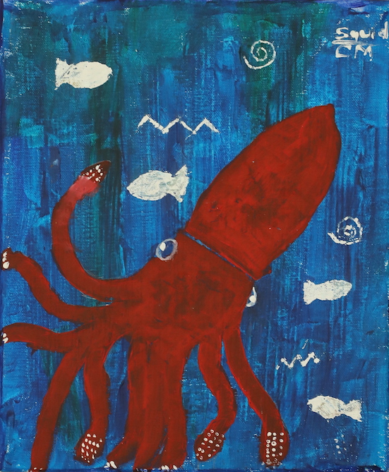 A piece of artwork