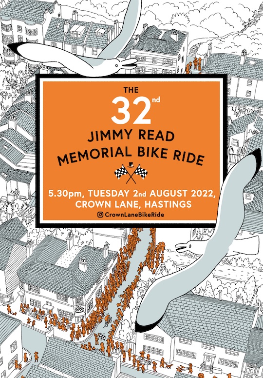 Poster for The 32nd Jimmy Read Memorial Bike Ride