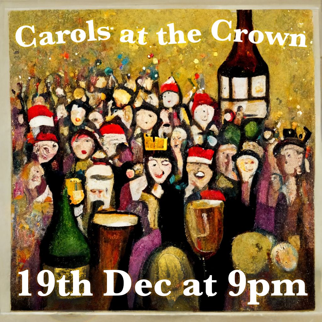 Poster for Carols at The Crown