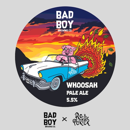 Poster for Bad Boy Brewing