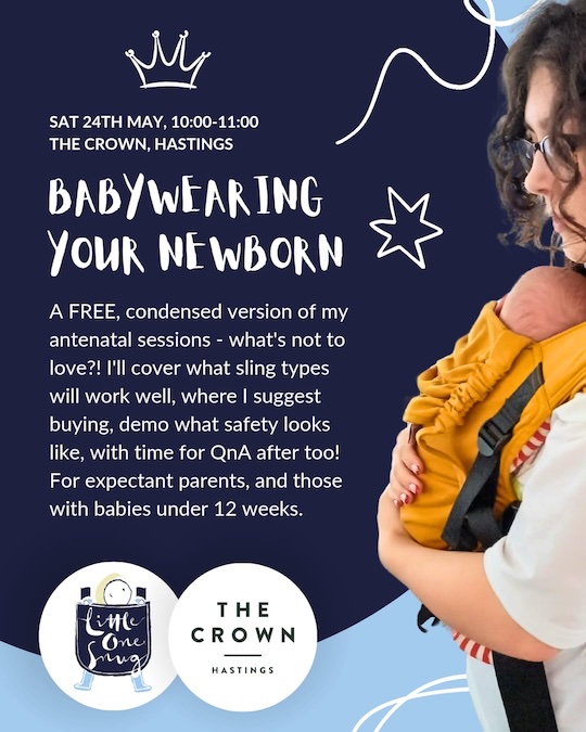 Poster for Babywearing Your Newborn