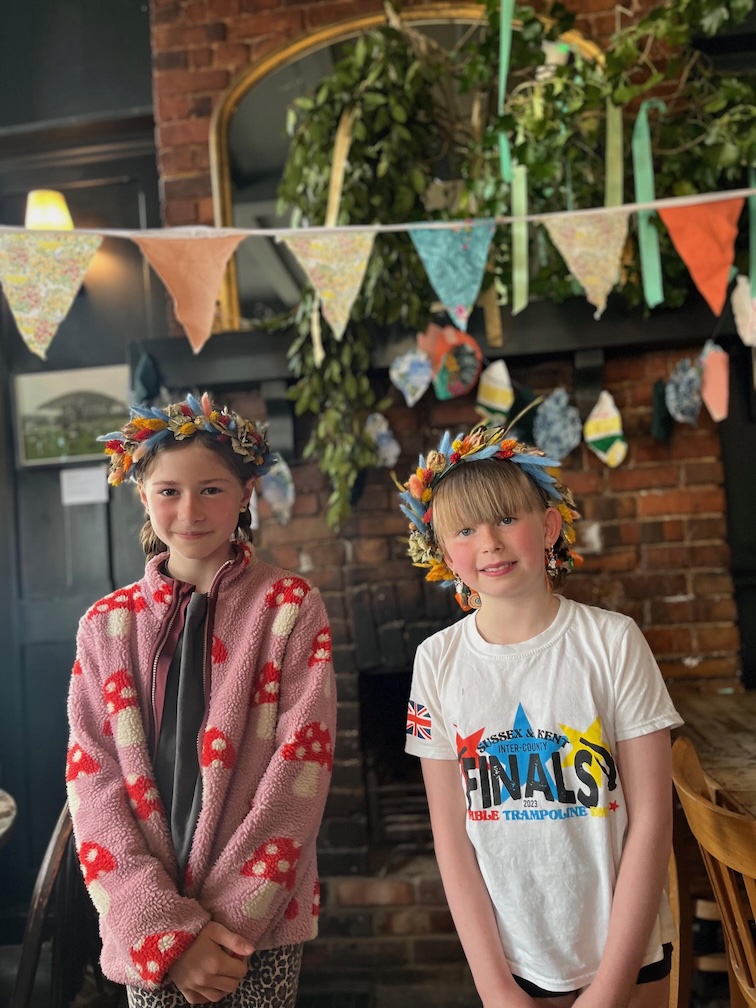 Poster for Children’s Flower Crown Workshop