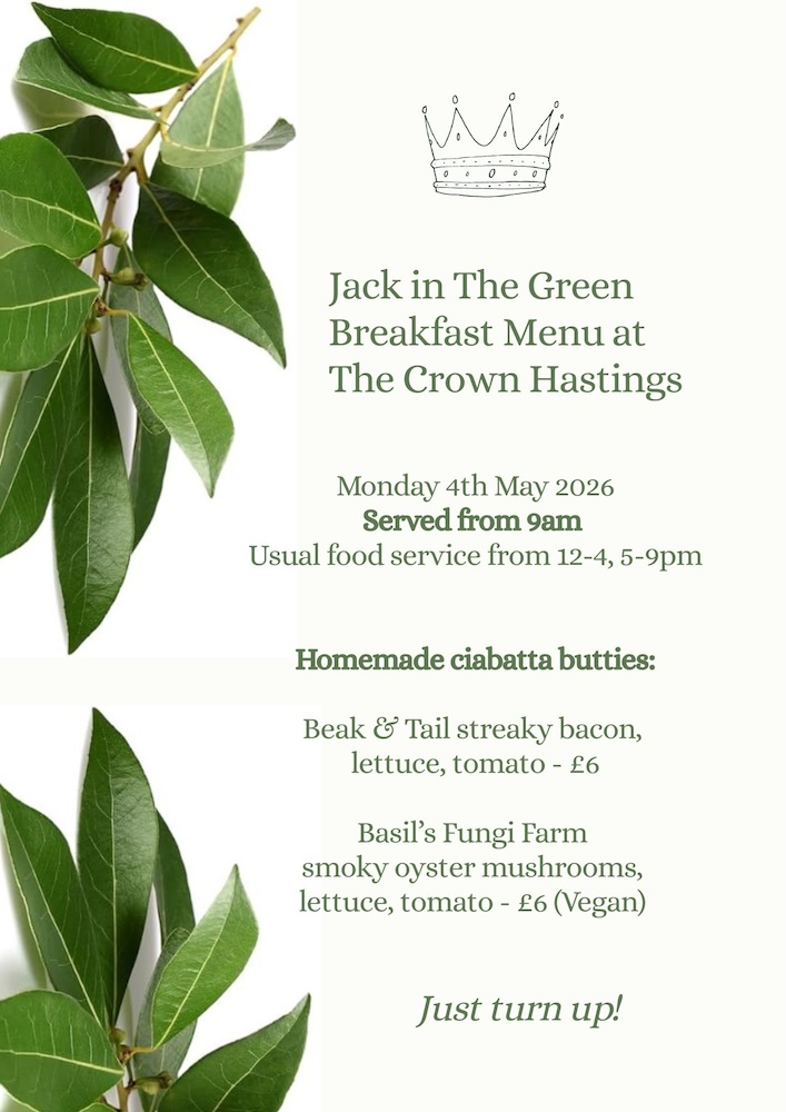 Poster for Jack in the Green Breakfast Menu