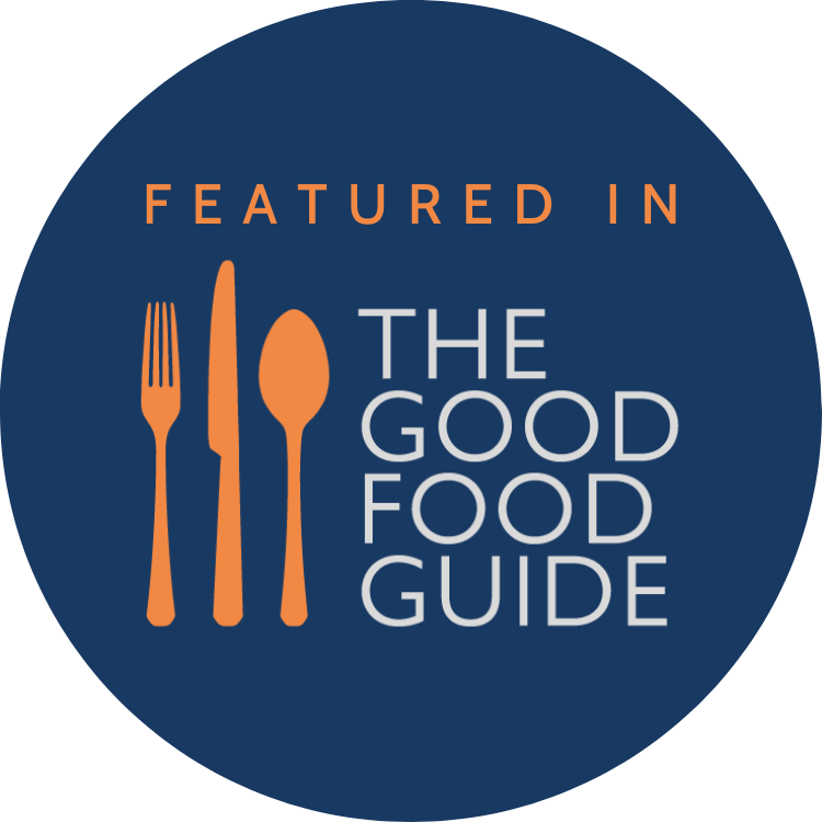 Featured in the Good Food Guide